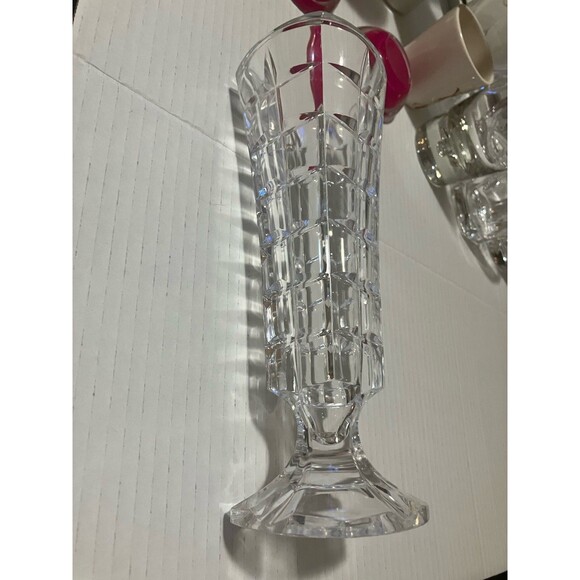 VNTG Gorgeous Cristal d'Arques Vase 24% Lead France - Picture 14 of 16